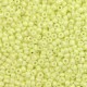 Seed beads ± 2mm Sunny lime yellow